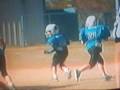 Shelby Smith in little league