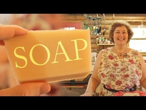Becky's Homemade Bar Soap Recipe: How to Make Soap with Lye