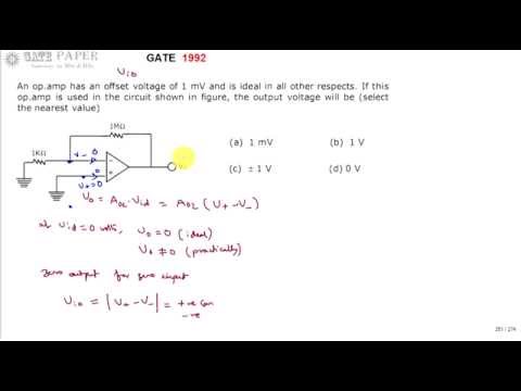 how to offset op-amp