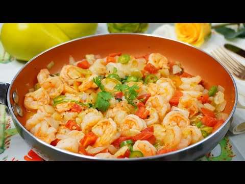 COMO HACER CAMARONES O POLLO A LA MEXICANA🔴en Vivo