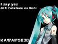 I say Yes (Zero No Tsukaima) (ゼロの使い魔) (Vocaloid 2 Miku)