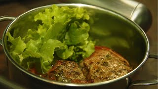 Schweinemedaillon (medium) im  Speckmantel