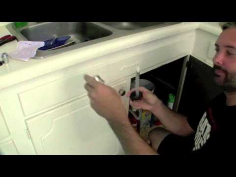 how to replace sink sprayer