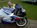 gsxr 600 blueflame EXHAUST -- amazing sound gsxr 600 blueflame EXHAUST -- amazing sound