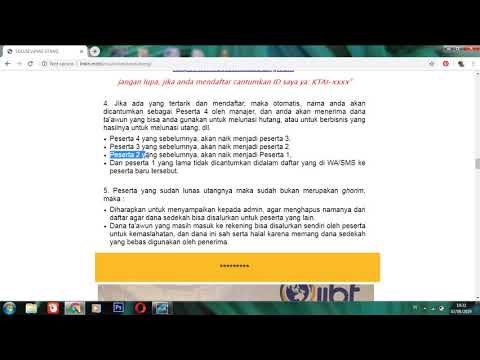 Video 4 Sistem Ta'awun dan strategi singkat syiar sedekah