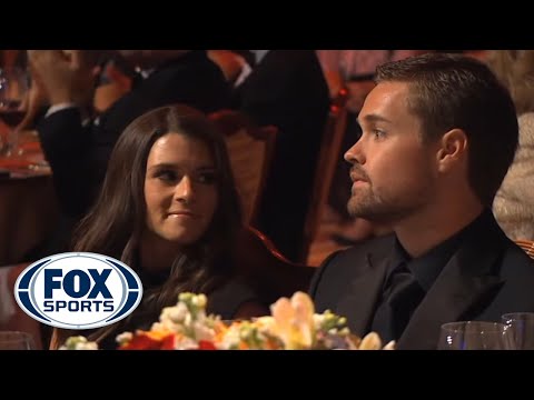 makes - Danica Patrick is an easy target for Jay Mohr at the 2013 NASCAR Sprint Cup Awards Banquet.