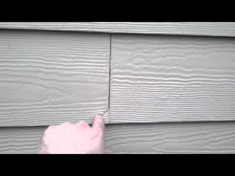 how to patch hardie board siding