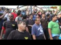 The Anwar Verdict: Pekida/Perkasa supporters backing-off into the mosque