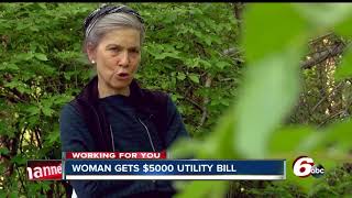 Indy woman fighting $5k water bill from when she was out of town