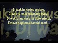 DI HENING MALAM- DIWANI