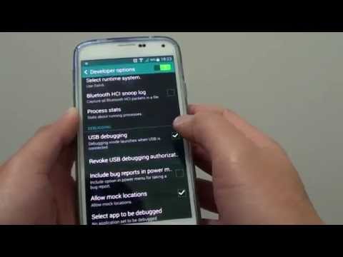 how to do usb debugging on s5