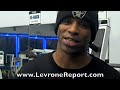 LevroneReport.com • Coach Explains His Squat Spotting Technique