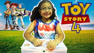 Toy Story 4 Movie Minis Figures, Unboxing Toy Review with Thalia
