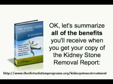 how to dissolve kidney stones with coke