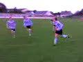 QPS fc player from Muff, scores for the u14s