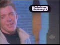 you just got rickroll'd