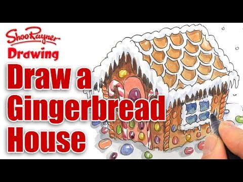 how to draw the house with the x