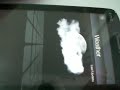 TouchFLO Weather demo