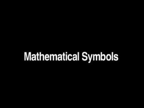 Math Signs - Trigonometry