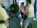 Squat - 185 kilos x 4 Squat - 185 kilos x 4