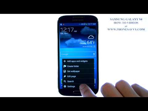 how to turn gps on samsung s4