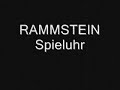 rammstein spieluhr