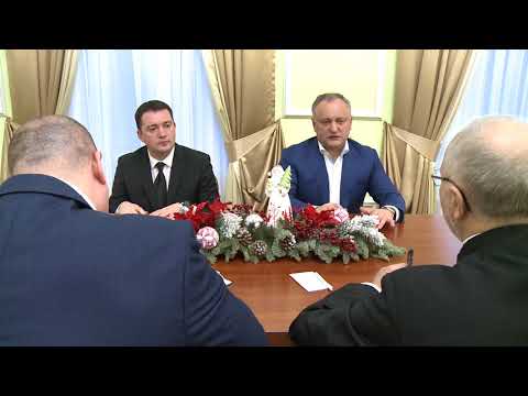 Глава государства встретился с Чрезвычайным и Полномочным Послом Российской Федерации в Республике Молдова Фаритом Мухаметшиным