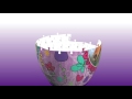 Miniature vidéo Puzzle 216 pièces 3D : Girly Girl Edition : Vase chevaux