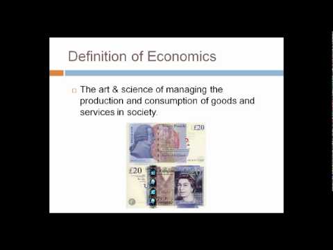 how to define economy