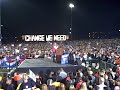 Obama Rally UNM: Lt Gov Diane Denish
