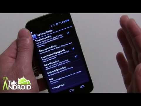 how to change camera settings on moto x