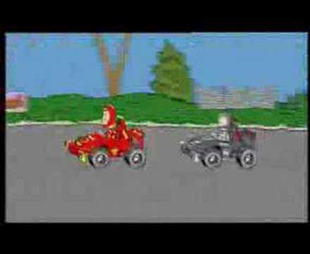 Schumi vs Coulthard - 2DTV Animation