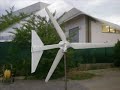 SMALL WIND  POWER TURBINE PICCOLO AEROMOTORE DA 1000 W