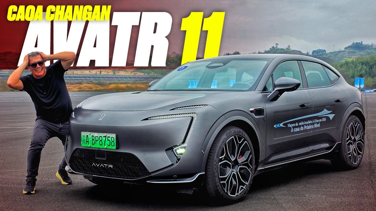 Caoa-Changan Avatr 11 - A CHINA TÁ EM 2050? PRIMEIRO TESTE DO SUV QUE É VENDIDO AQUI POR R$ 600.000!