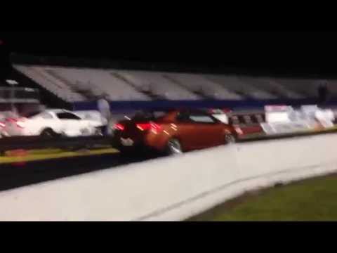 Kia Forte Koup Turbo vs. Mustang 1/4 mile drag Kia Forte Koup Turbo vs. Mustang 1/4 mile drag