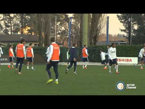 ALLENAMENTO INTER REAL AUDIO 22 11 2014
