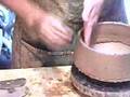 Micaceous Cookware Step 1: Coil Building