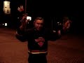 Pijaczek daje popis