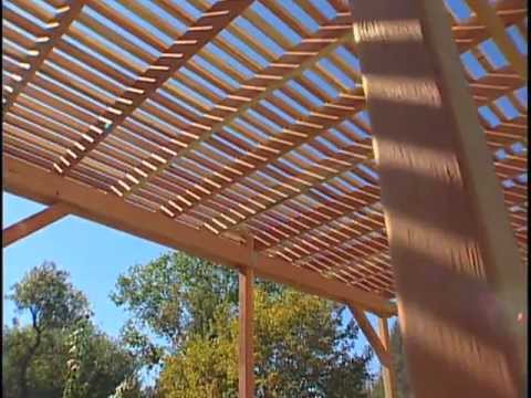 how to build pergola