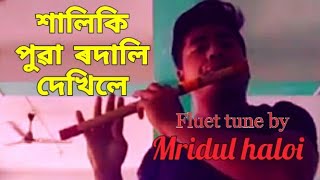 xaliki puwa rodali dekhile flute tune by mridul ha