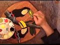 Toilet seat wood carving