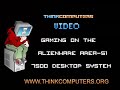 gaming on the alienware area 51 7500
