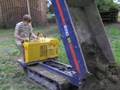 Bagger und Huki im Einsatz