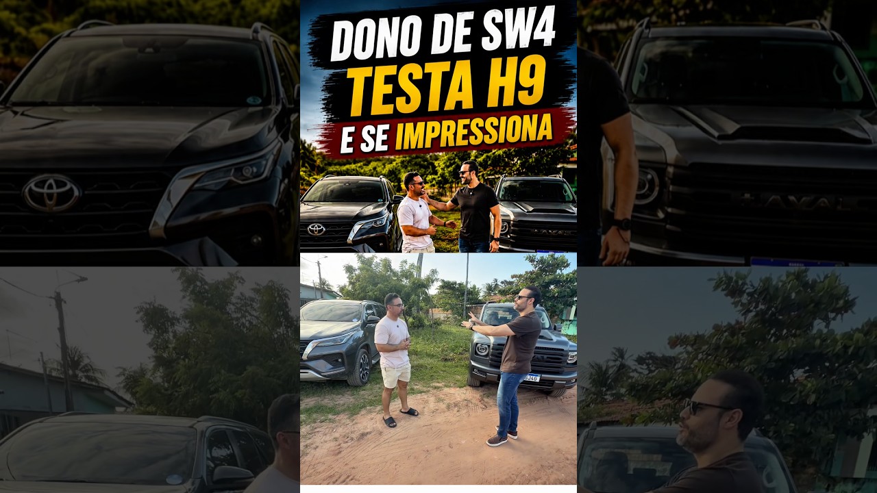 DONO DE SW4 ANDA NO HAVAL H9 PELA PRIMEIRA VEZ