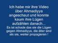 Pierre Vogel gesteht Erfolg der Ahmadiyya Gemeinde !