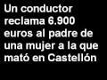 Un conductor reclama 6.900 euros a una familia...