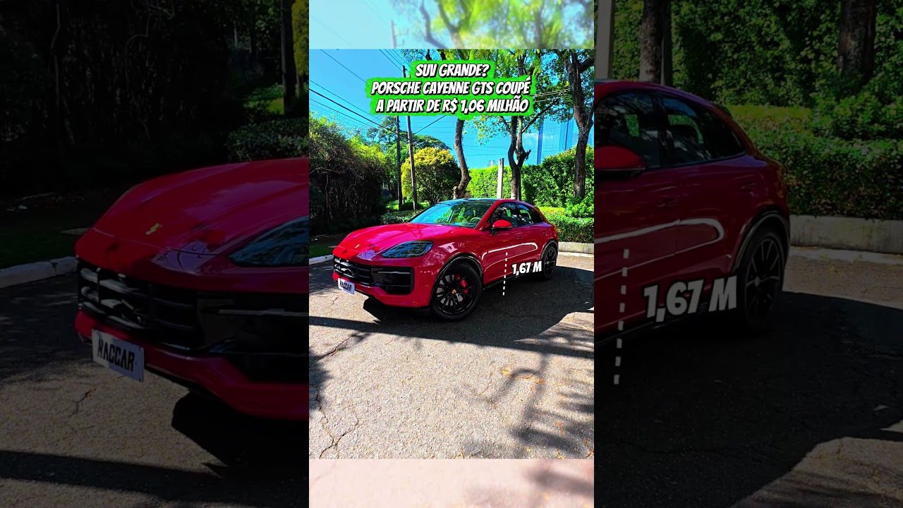 SUV GRANDE E ESPORTIVO: Todas as medidas do Porsche Cayenne GTS Coupé! 🚗💨