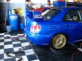 my sti getting tuned