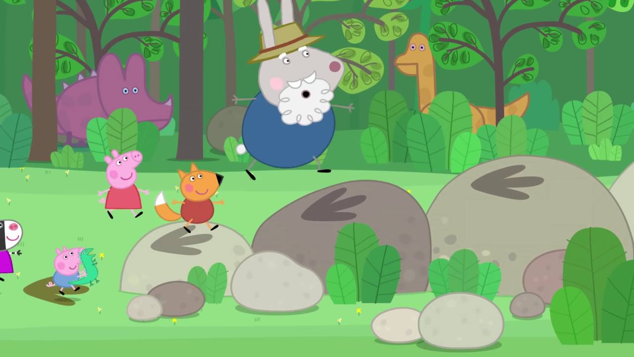 Peppa Pig - Grampy Rabbit's Dinosaur Park (16 episode / 4 season) [HD]