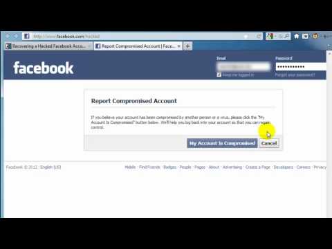 how to recover a facebook account